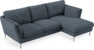 Madison Lux - 2-sits soffa med schäslong höger - Vit