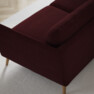 Madison Lux - 2-sits soffa - Röd