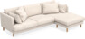 Harper - 4-sits med schäslong höger  - Beige