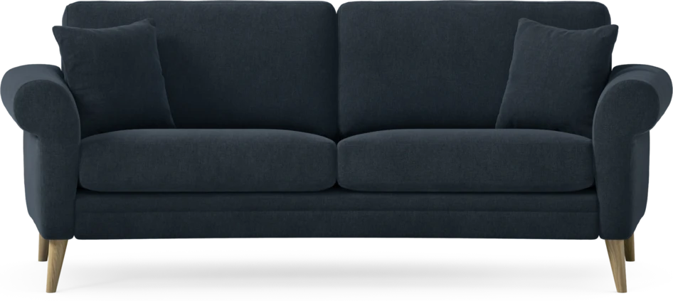 Eden - 2,5-sits soffa svängd - Blå