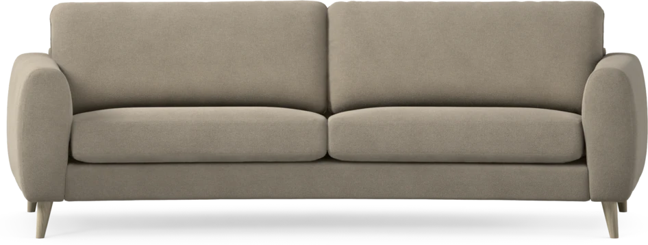 Bridge - 3-sits soffa svängd - Beige