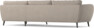 Madison Lux - 3-sits soffa med schäslong höger - Beige