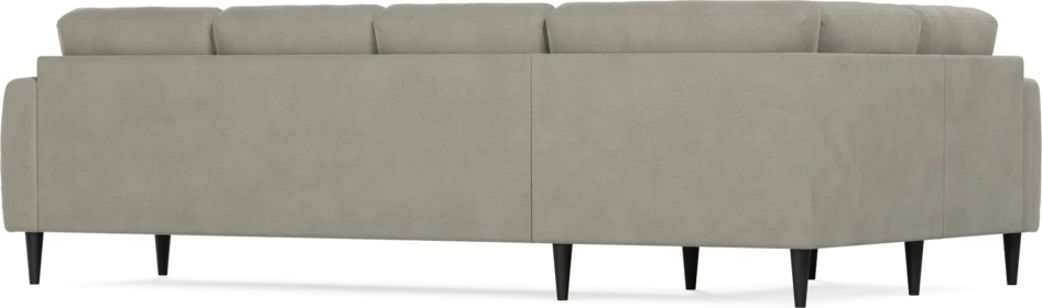 Eden - Hörnsoffa, 1+3-sits - Brun