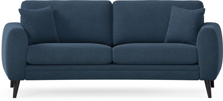 Eden - 2,5-sits soffa svängd - Blå