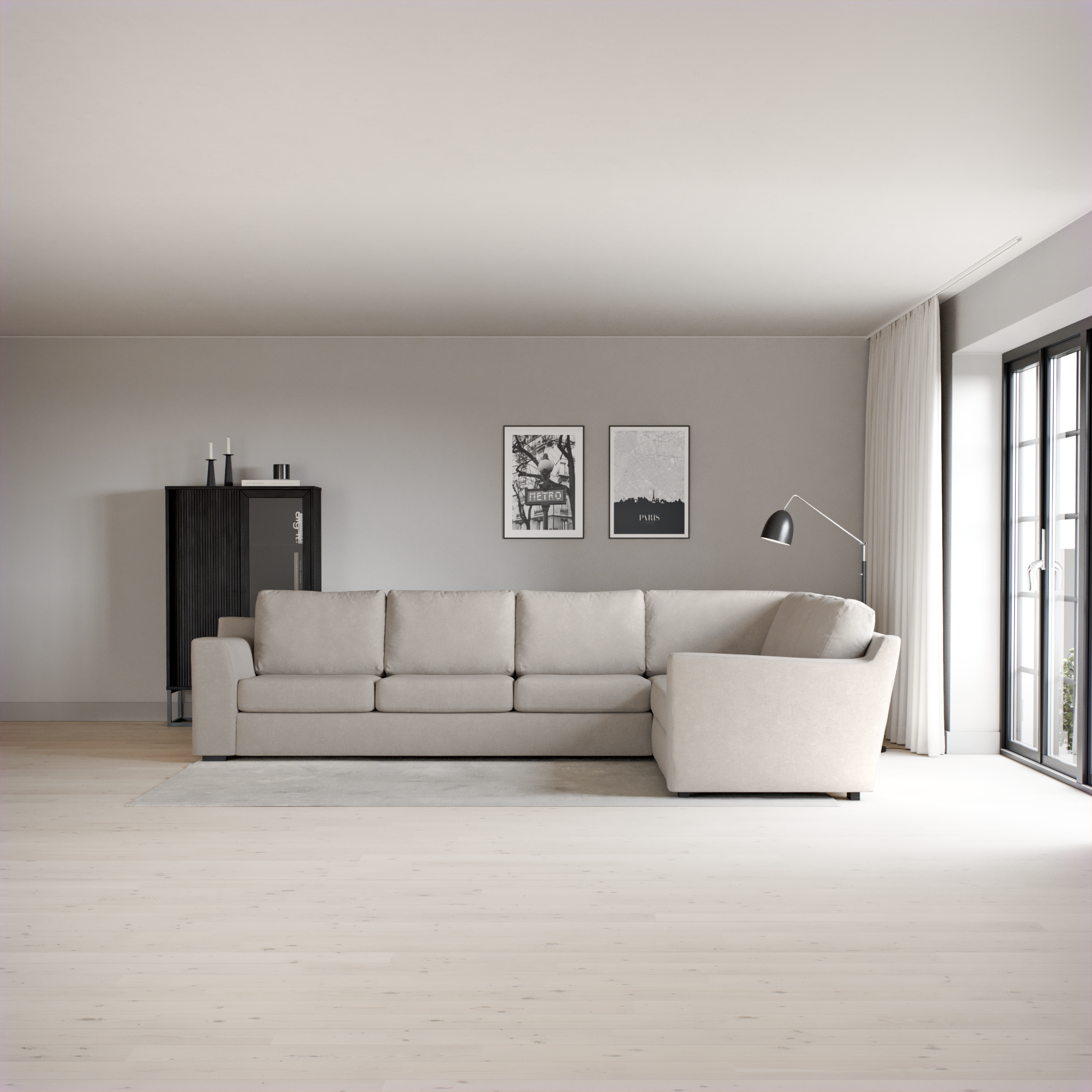 Friday - Hörnsoffa, 3+2-sits - inspiration