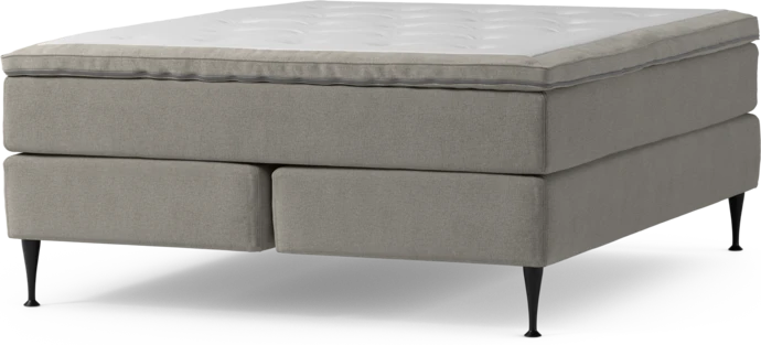 Feel, Kontinentalsäng, dubbelsäng med bäddmadrass och sängben