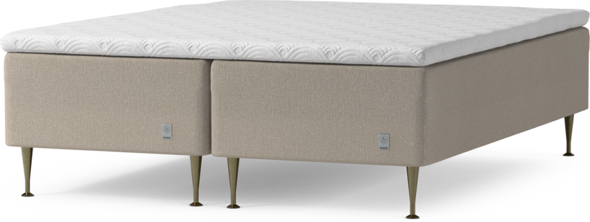 Cape Selene - Ramsäng, dubbelsäng med bäddmadrass och sängben