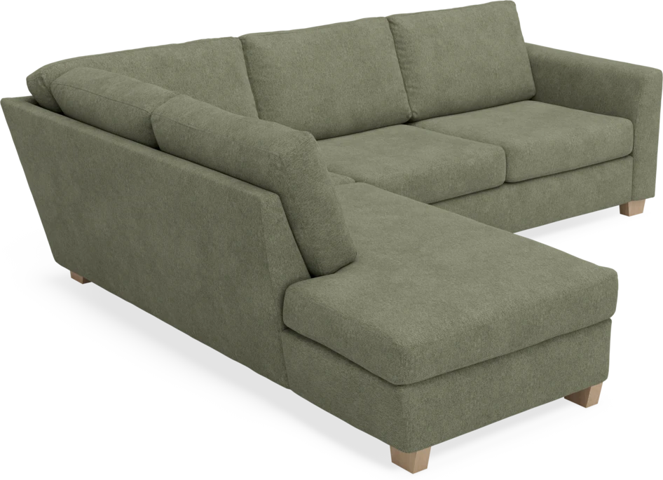 Friday - 2,5-sits soffa med divan vänster - Vit