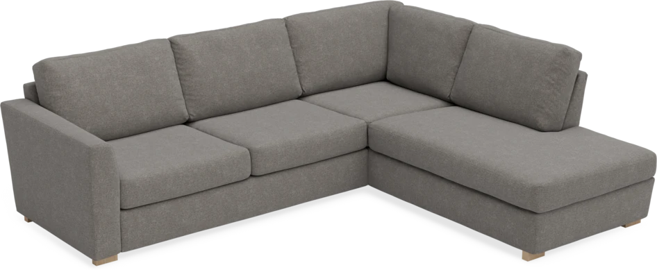 Friday - 2,5-sits soffa med divan höger - Grå