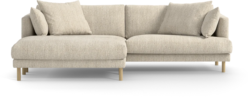 Harper - 4-sits med schäslong XL vänster - Beige