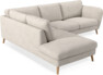 Madison Lux - 2-sits soffa med divan vänster - Vit