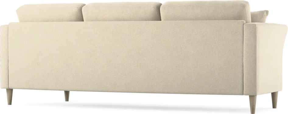 Eden - 3-sits soffa svängd - Beige