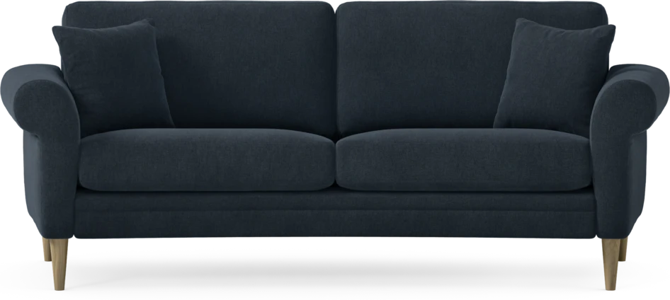 Eden - 2,5-sits soffa svängd - Blå