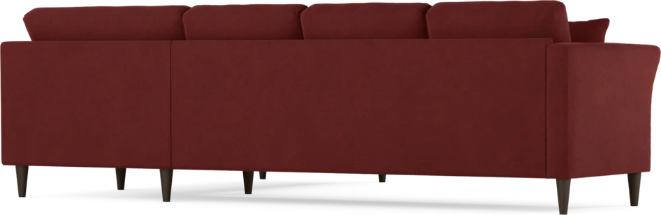 Eden - Hörnsoffa, 3+2-sits - Röd