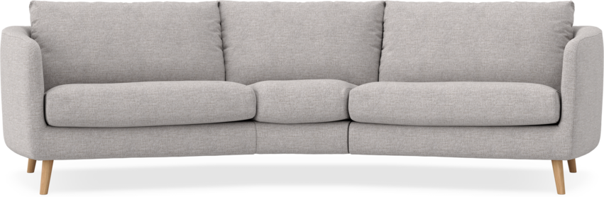 Madison - 3-sits soffa svängd, 90 cm - Beige