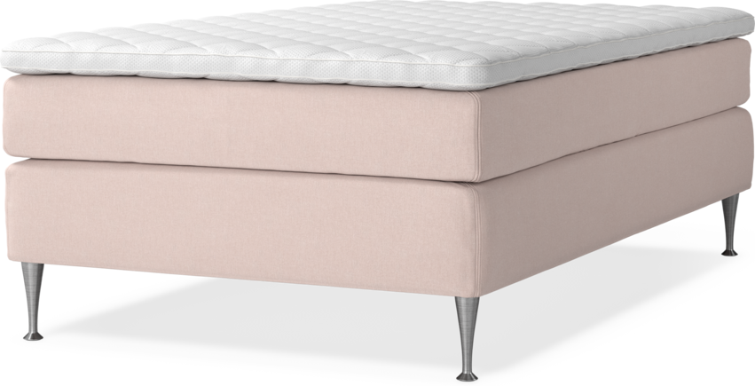 Delux Sense - Kontinentalsäng, enkelsäng 120 cm med bäddmadrass