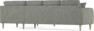 Eden - Hörnsoffa, 3+2-sits - Grå