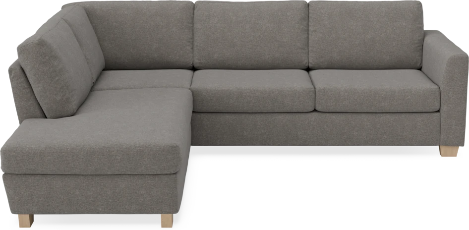 Friday - 2,5-sits soffa med divan vänster - Grå