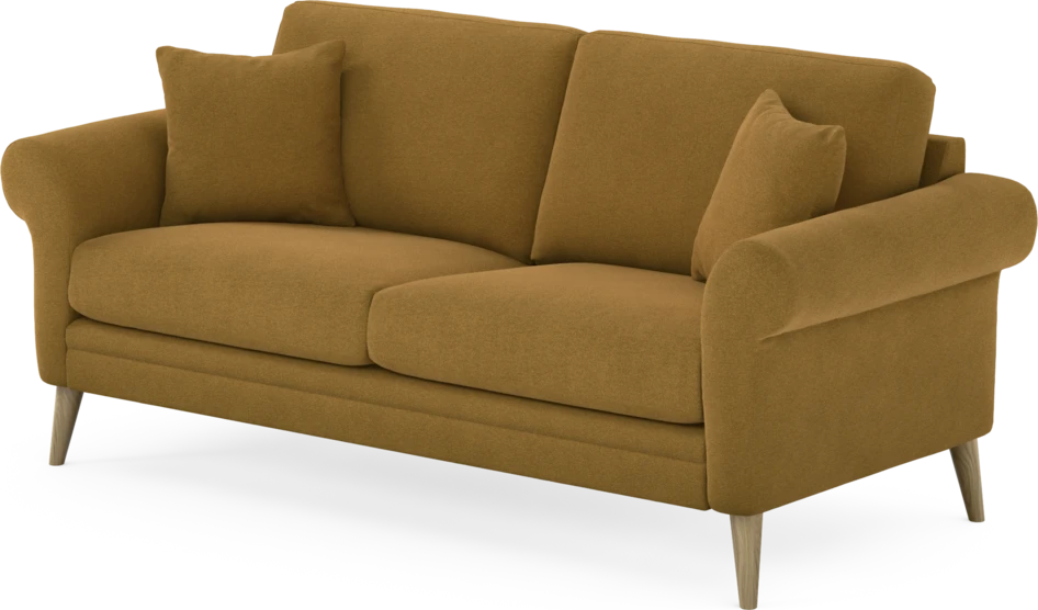 Eden - 2,5-sits soffa - Gul