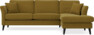 Eden - 2,5-sits soffa med schäslong - Gul