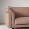 Cherrie - 3-sits soffa, fast klädsel - Rosa