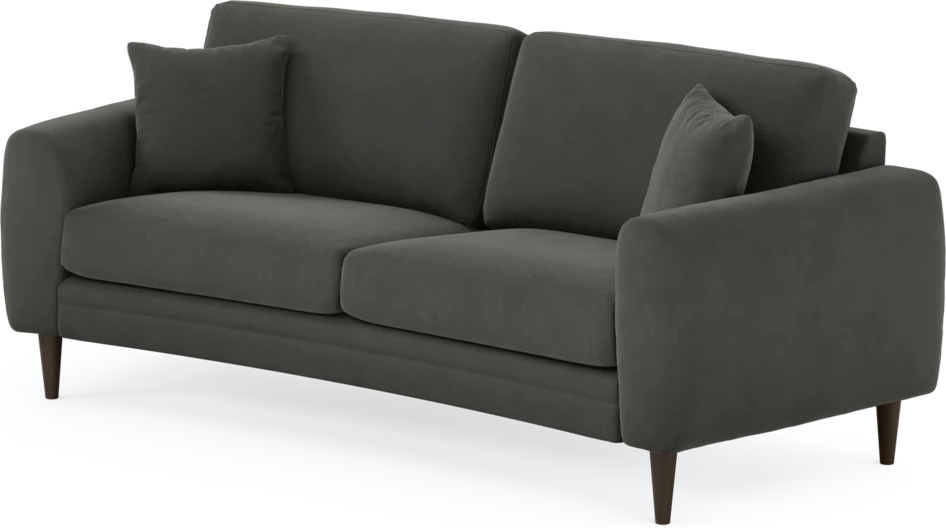Eden - 2,5-sits soffa svängd - Grå