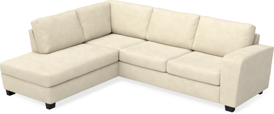 Friday - 2,5-sits soffa med divan vänster - Beige