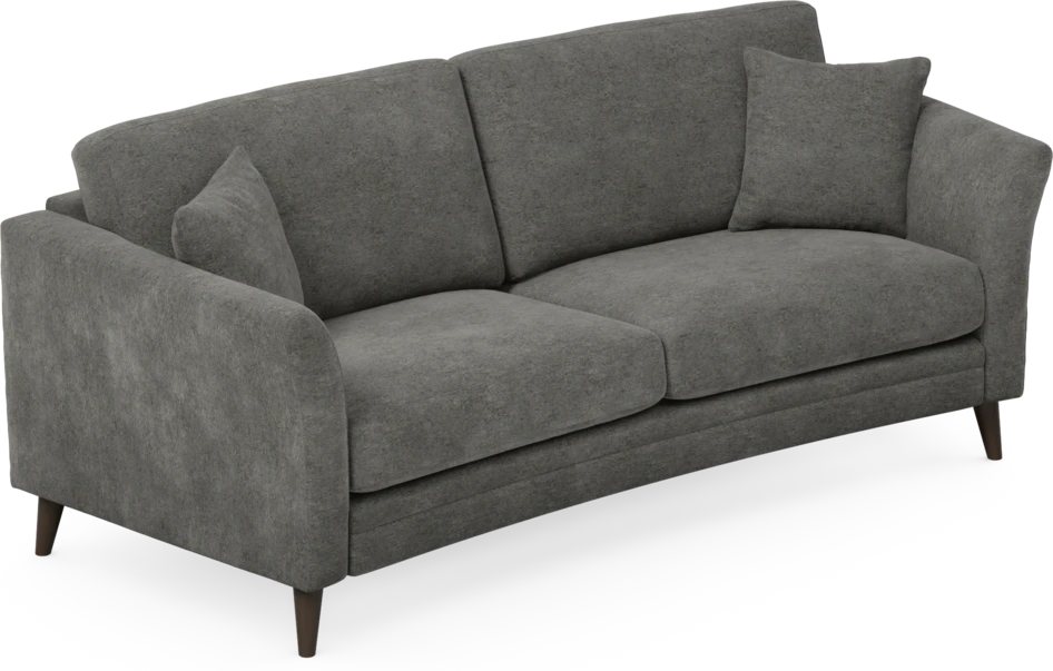 Eden - 2,5-sits soffa svängd - Grå