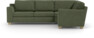 Friday - Hörnsoffa, 2,5+1,5-sits - Grön