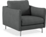 Madison Lux - Fåtölj, 70 cm - Grå