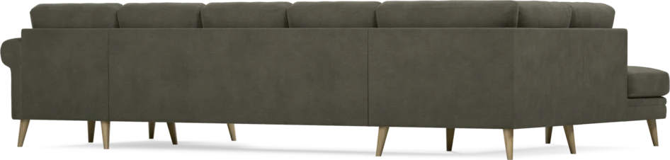Eden - 3-sits soffa med divan vänster och schäslong höger - Grå