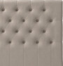 Delux Pikerad XL - Sänggavel, 90-210 cm - Beige