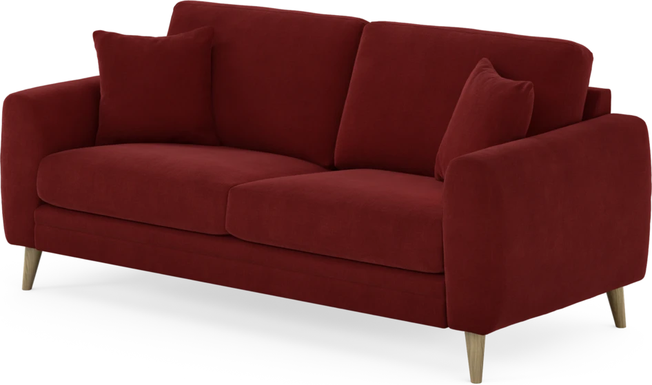 Eden - 2,5-sits soffa - Röd
