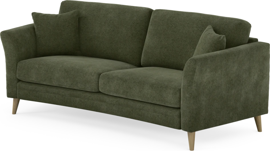 Eden - 2,5-sits soffa svängd - Grön