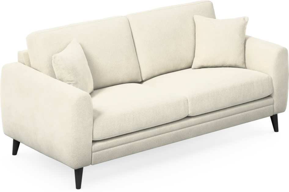 Eden - 2,5-sits soffa - Vit