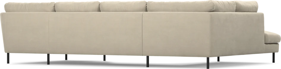 Madison Lux - 2-sits soffa med divan vänster och schäslong höger - Beige
