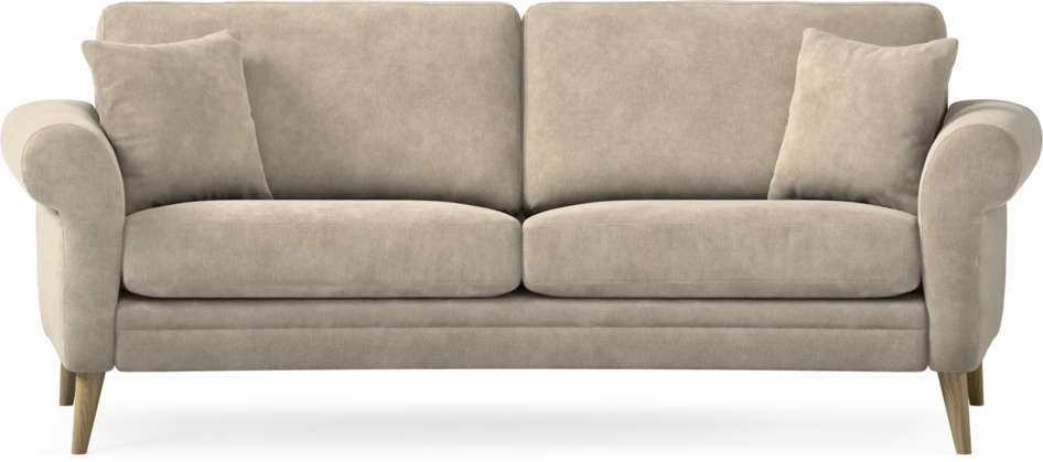 Eden - 2,5-sits soffa svängd - Beige