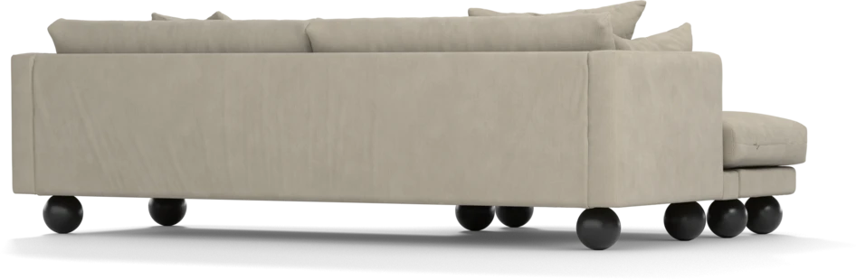 Harper - 4-sits med schäslong XL vänster - Beige
