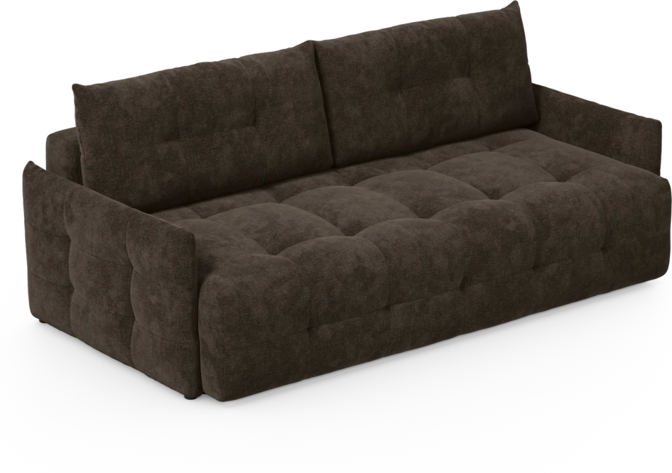 Bella - Bäddsoffa 3-sits - Brun