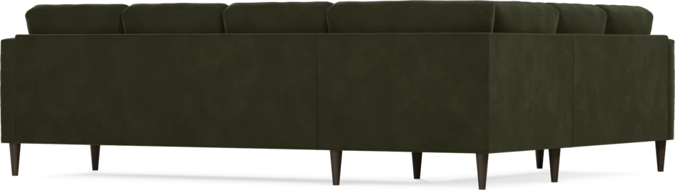 Eden - Hörnsoffa, 2+3-sits - Grön