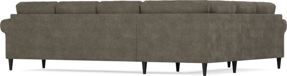 Eden - Hörnsoffa, 2+3-sits - Brun