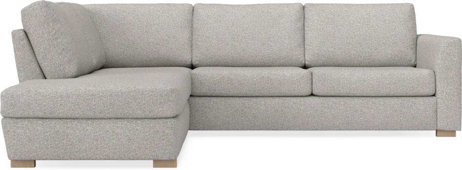 Friday - 2,5-sits soffa med divan vänster - Vit