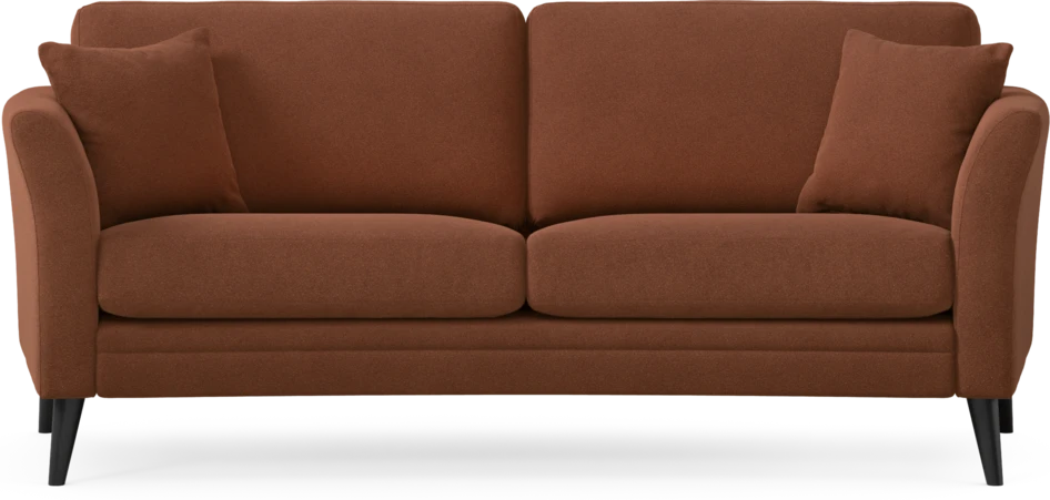 Eden - 2,5-sits soffa svängd - Orange