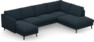 Madison Lux - 2-sits soffa med schäslong vänster och divan höger - Blå