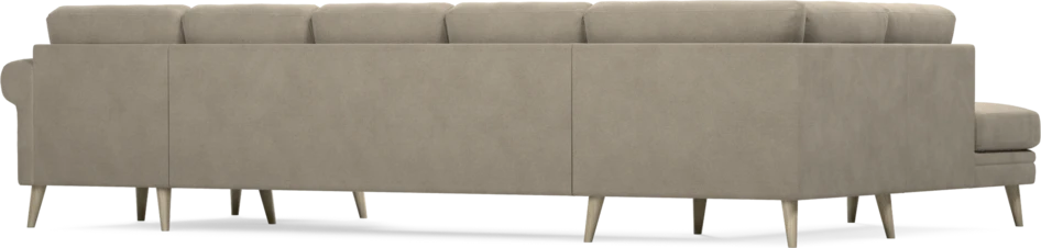 Eden - 3-sits soffa med divan vänster och schäslong höger - Beige