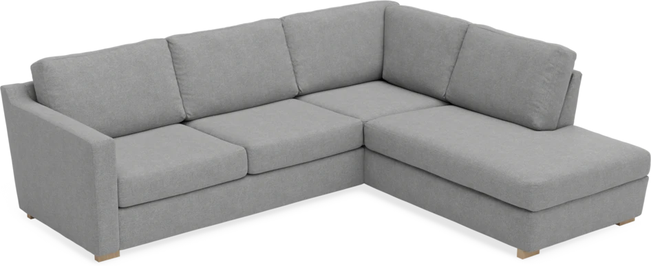Friday - 2,5-sits soffa med divan höger - Grå