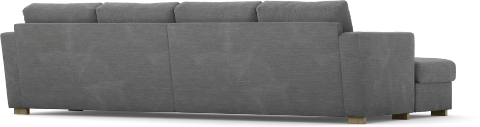 Friday - 2-sits soffa med två schäslonger - Grå