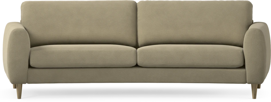 Bridge - 3-sits soffa svängd - Beige