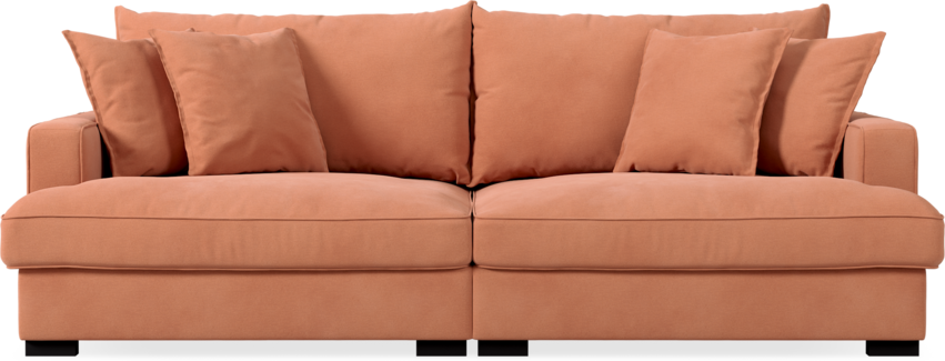 Rossi - 3-sits soffa - Gul