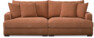 Rossi - 3-sits soffa - Gul